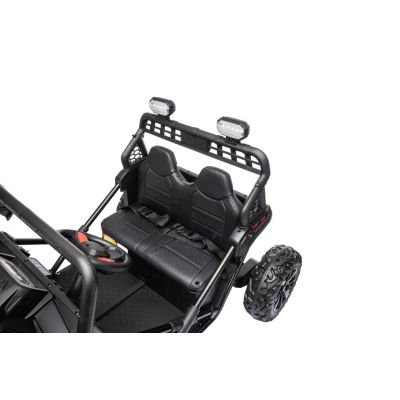 Vaikiškas elektrinis bagis OUTLAND 4x4, Juodas - 11