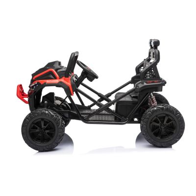 Vaikiškas elektrinis bagis OUTLAND 4x4, Raudonas - 3