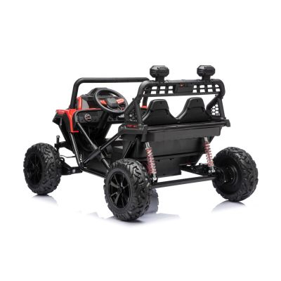 Vaikiškas elektrinis bagis OUTLAND 4x4, Raudonas - 4