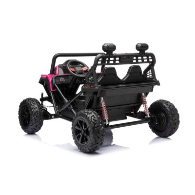Vaikiškas elektrinis bagis OUTLAND 4x4, Rožinis - 5