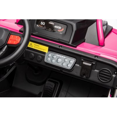 Vaikiškas elektrinis bagis OUTLAND 4x4, Rožinis - 9