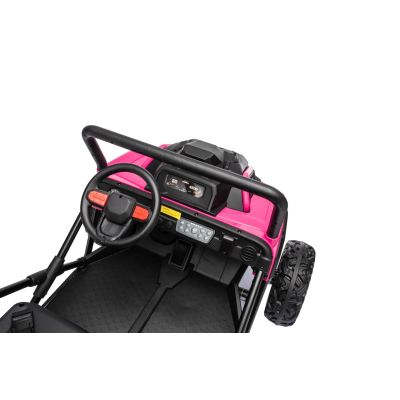Vaikiškas elektrinis bagis OUTLAND 4x4, Rožinis - 10