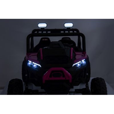 Vaikiškas elektrinis bagis OUTLAND 4x4, Rožinis - 11