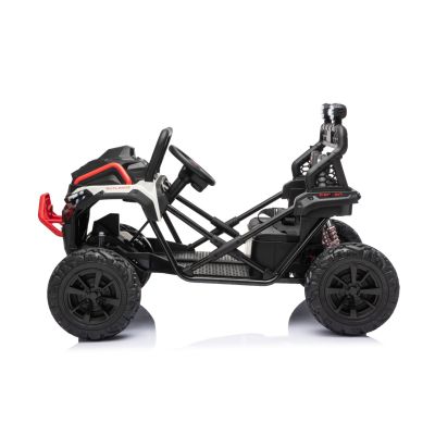 Vaikiškas elektrinis bagis OUTLAND 4x4, Baltas - 4