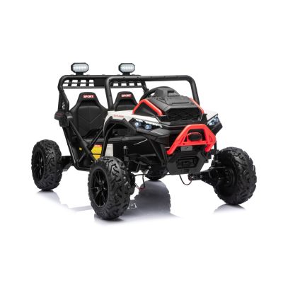 Vaikiškas elektrinis bagis OUTLAND 4x4, Baltas - 7