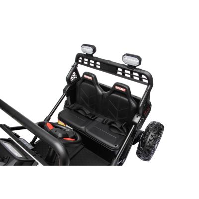 Vaikiškas elektrinis bagis OUTLAND 4x4, Baltas - 8