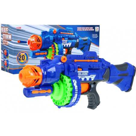 Vaikiškas šautuvas "Blaze Storm Rifle" mėlynas