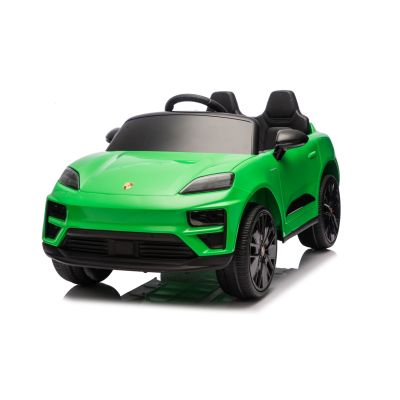 Vaikiškas elektromobilis Porsche Macan, Žalias