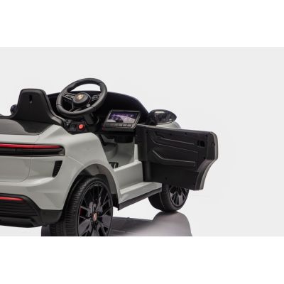 Vaikiškas elektromobilis Porsche Macan, Pilkas - 6