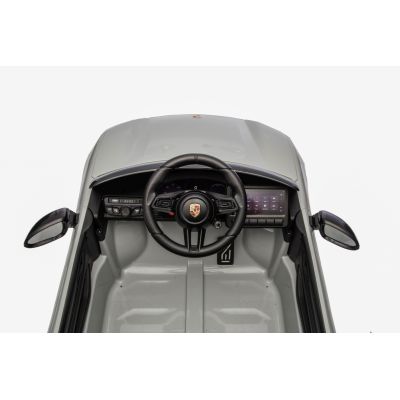 Vaikiškas elektromobilis Porsche Macan, Pilkas - 12