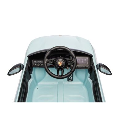Vaikiškas elektromobilis Porsche Macan, Mėlynas - 10