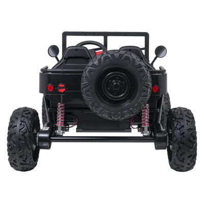 Vaikiškas elektrinis sunkvežimis STAR Military, Juodas - 7
