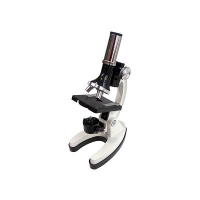 Children's Microscope in a Carrying Case Educational Scientist 28 Elements 300x 600x 1200x - 2