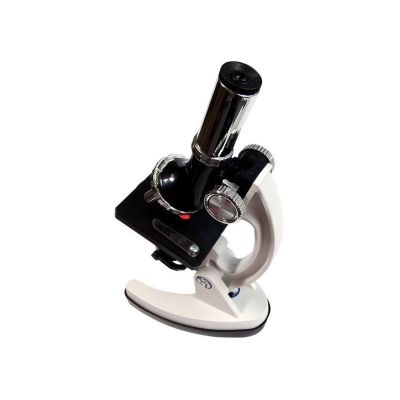 Children's Microscope in a Carrying Case Educational Scientist 28 Elements 300x 600x 1200x - 3