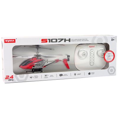 Helikopter SYMA S107H Zdalnie Sterowany 2,4G Czerwony - 6