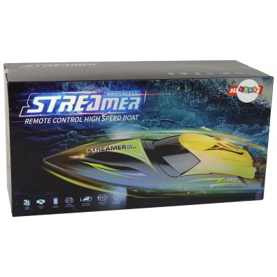 Motorboat R/C 2.4G Red 35 KM/H - 12