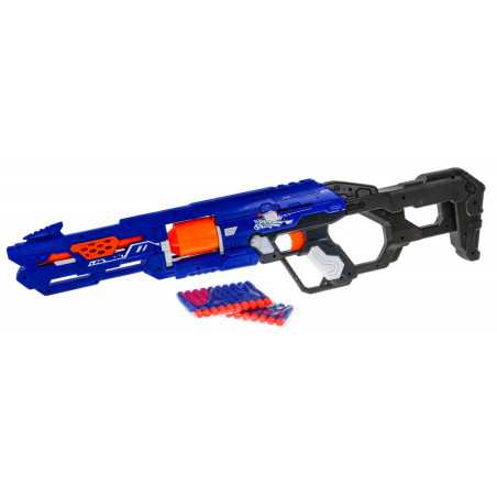 Vaikiškas ginklas "Blaze Storm Rifle" Mėlynas
