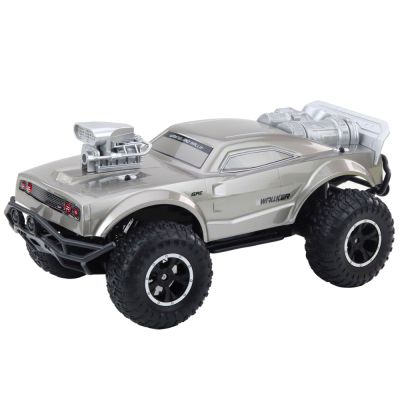Large Remote Controlled Off-Road Sports Car RC Silver 1:8 - 2