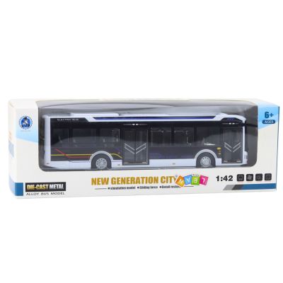 METAL CITY BUS WHITE - 3