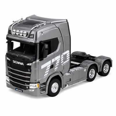 Scania Huina 1501 Remote Controlled RC Truck Gray Silver 1:18 - 2