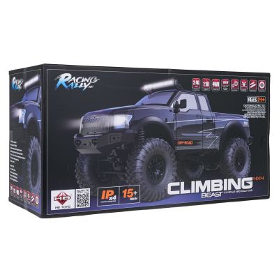 RC valdomas visureigis „CLIMBING BEAST“ 4x4, 1:10, juodos spalvos