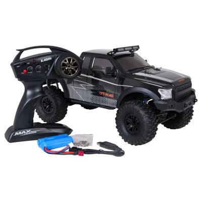 RC valdomas visureigis „CLIMBING BEAST“ 4x4, 1:10, juodos spalvos
