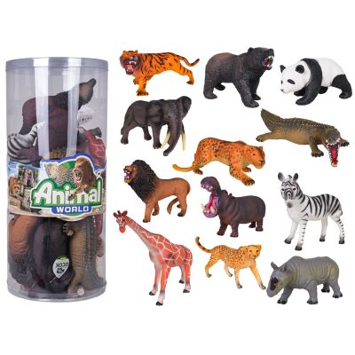 „Safari“ gyvūnų rinkinys, 12 vnt.