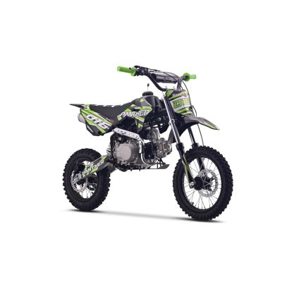 Vaikiškas benzininis motociklas PANTHER 110CC, Žalias