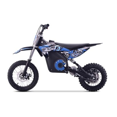 Vaikiškas elektrinis motociklas WOLF-E, Mėlynas