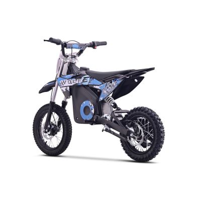Vaikiškas elektrinis motociklas WOLF-E, Mėlynas