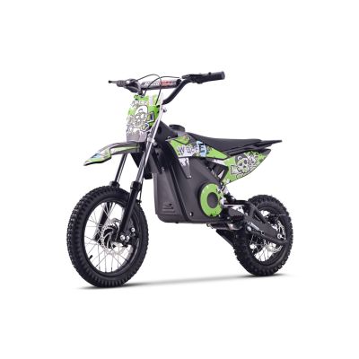 Vaikiškas elektrinis motociklas WOLF-E, Žalias