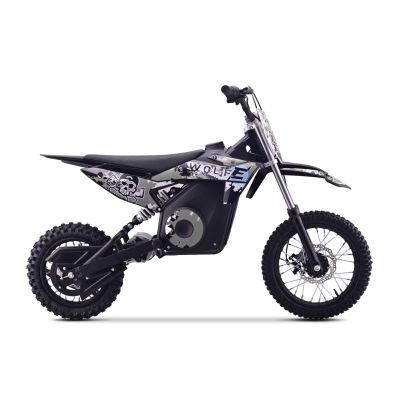 Vaikiškas elektrinis motociklas WOLF-E, Juodas