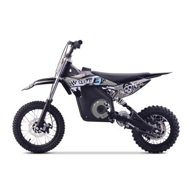 Vaikiškas elektrinis motociklas WOLF-E, Juodas