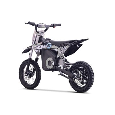 Vaikiškas elektrinis motociklas WOLF-E, Juodas