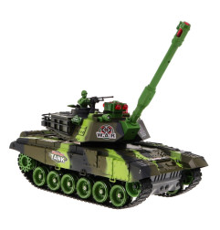 RC valdomas tankas 2/4 GHz žalias - 7