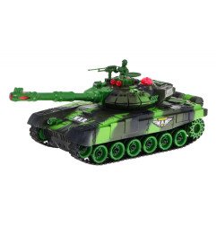 RC valdomas tankas Kamufliažas žalias 2,4 GHz