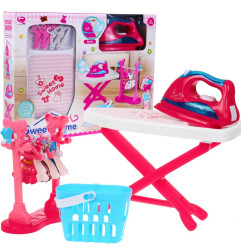 Ironing board, iron with steam + accessories