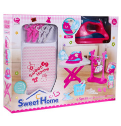 Ironing board, iron with steam + accessories