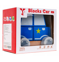 Wooden Car Police - 5