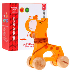 Wooden Giraffe Rider