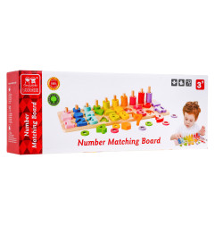 Medinis mokomasis montessori žaidimų rinkinys