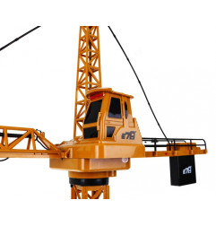 RC valdomas Kranas su šalmu