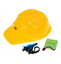 RC valdomas Kranas su šalmu