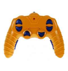 RC valdomas Kranas su šalmu