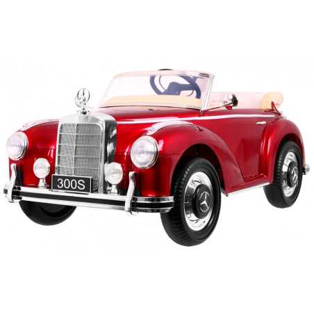 Vaikiškas Elektromobilis Mercedes Benz Retro 300S, Raudonas