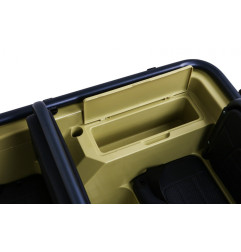 Vaikiškas elektrinis sunkvėžimis Retro 4x4 24V, Smėlio