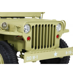 Vaikiškas elektrinis sunkvėžimis Retro 4x4 24V, Smėlio