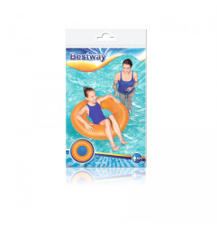 Pripučiamas plaukimo ratas BESTWAY, oranžinis (91 cm)
