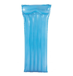 Colorful Transparent Beach mattress 183 x 76 cm BESTWAY Blue