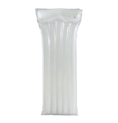 Colorful Transparent Beach mattress 183 x 76 cm BESTWAY Silver